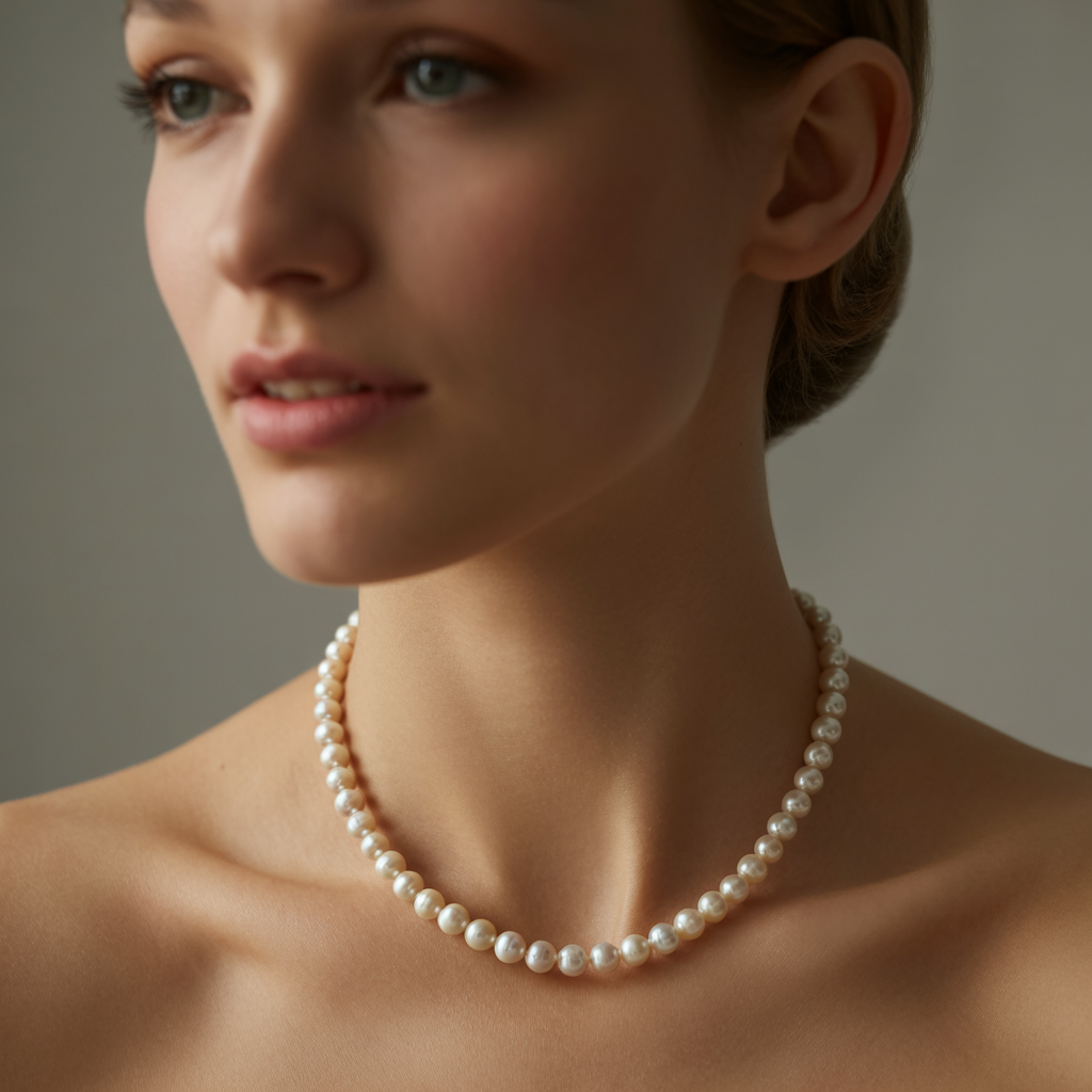 Timeless Elegance Classic Pearl Necklace