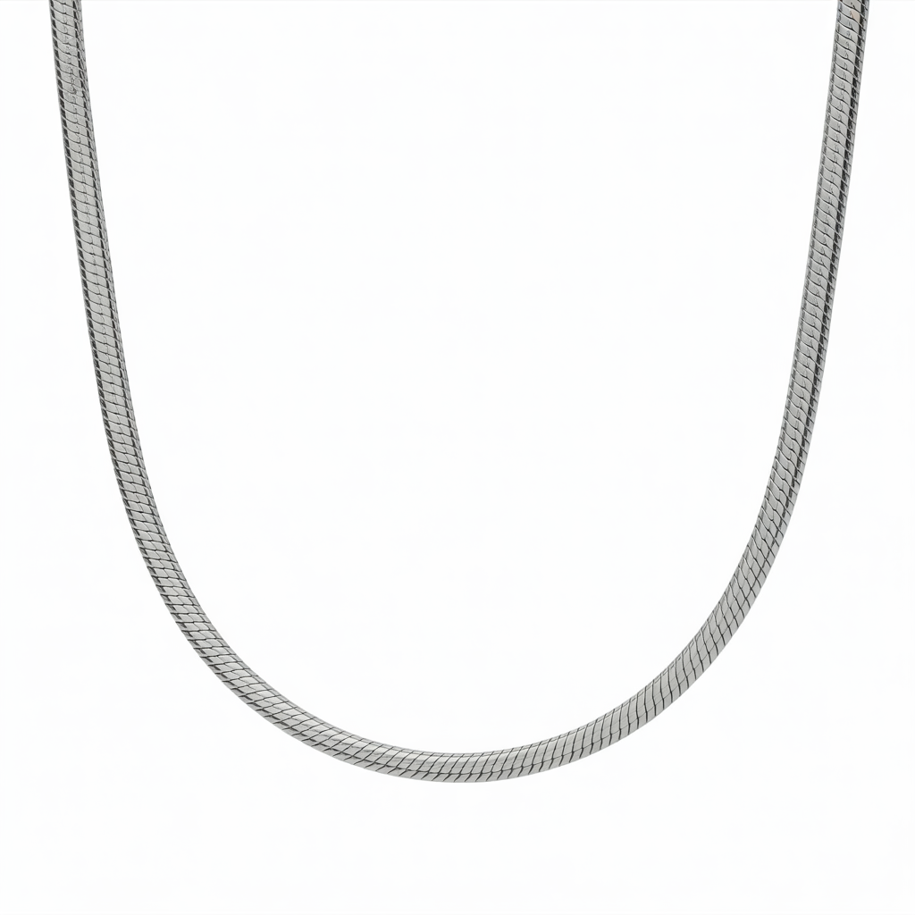 Sleek Simplicity Snake Chain Necklace