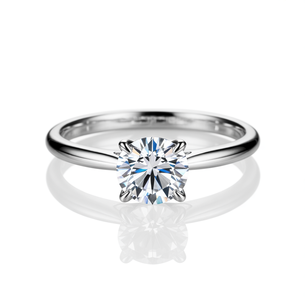 Forever Sparkle: Timeless Solitaire Ring