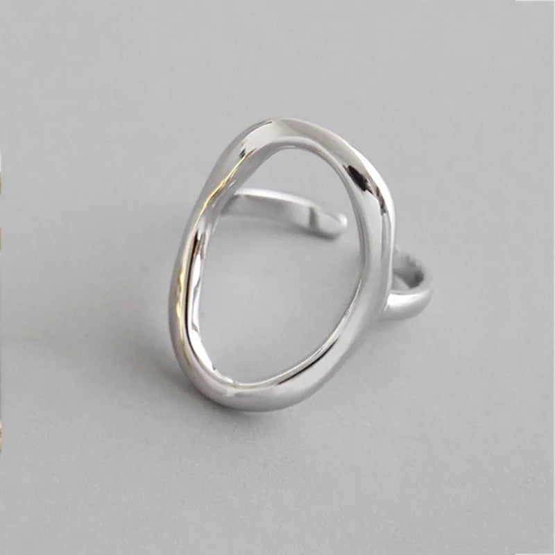 Klassisk Elegans Sterling Silver Ringe