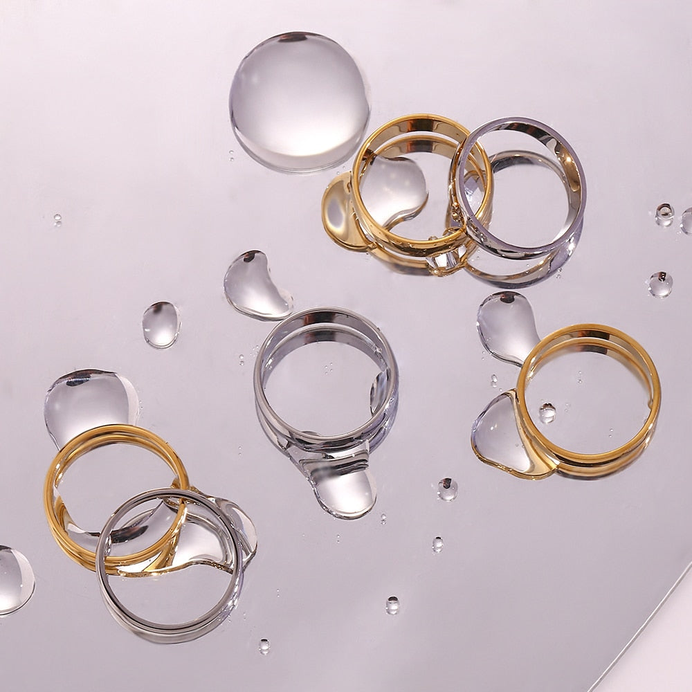 Unfading Elegance: Modern Minimalist Gold Knuckle Rings