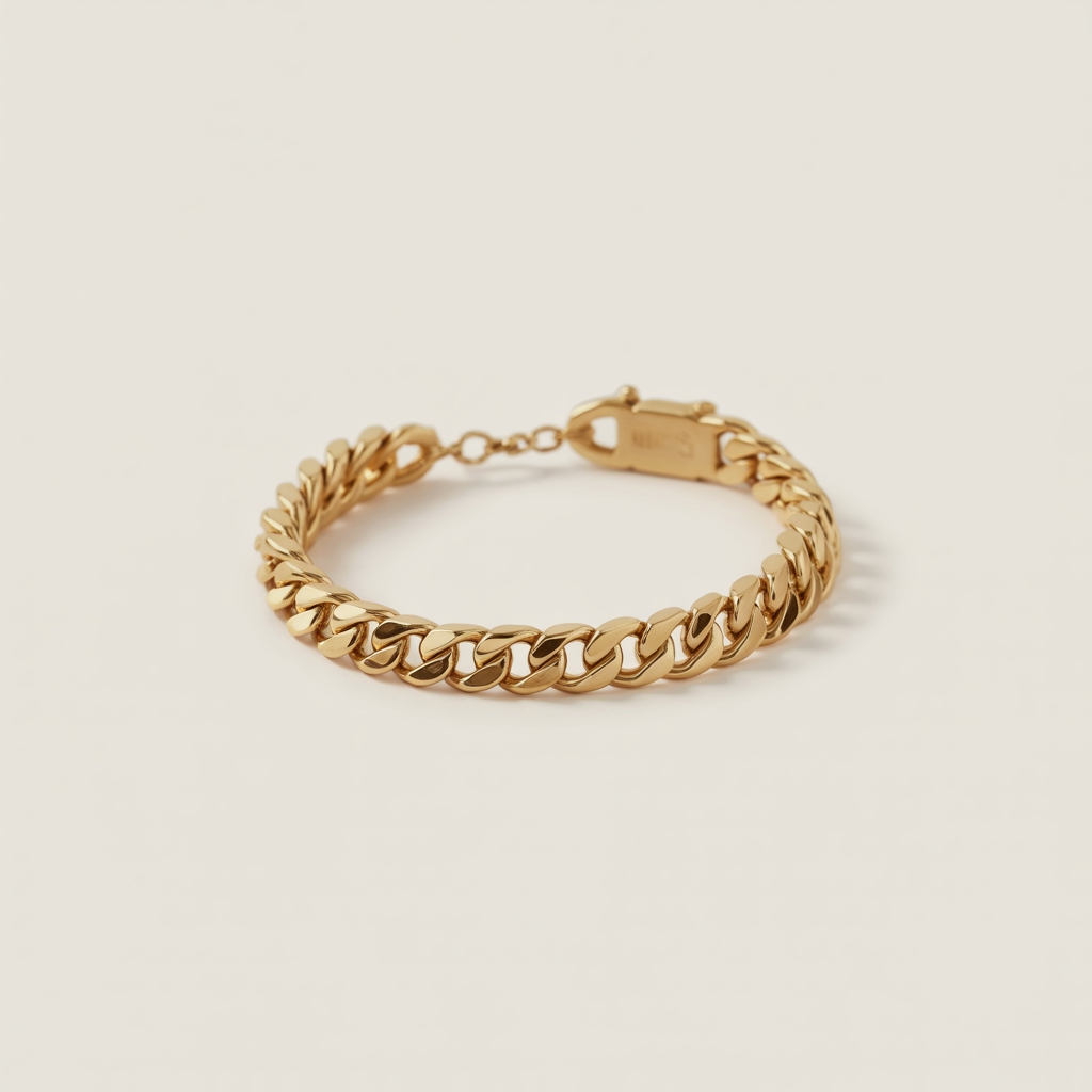 Bold Elegance Classic Cuban Link Bracelet