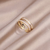 Twice as Nice Golden Ring