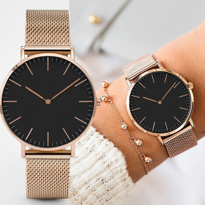 Luxury Rose Gold Women's Watch - Add Style and Elegance to Your Everyday Look