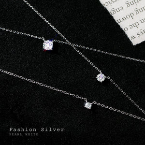 Amy Sparkling Zircon Necklace - MySilverStandard