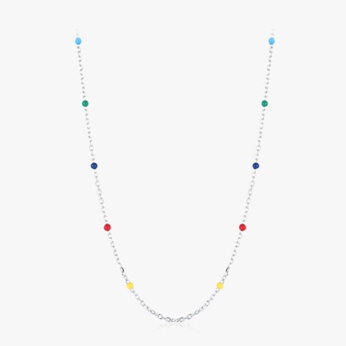 Christina Multicolor Necklace - MySilverStandard