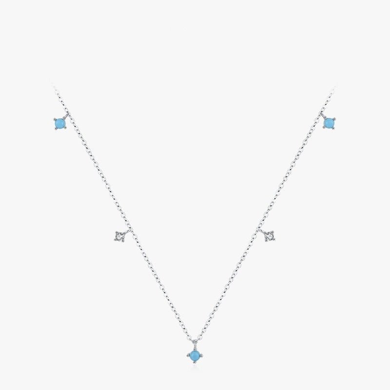 Dannell Multiple Turquoise Necklace - MySilverStandard