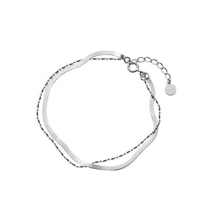 Eliana Double Chain Bracelet - MySilverStandard