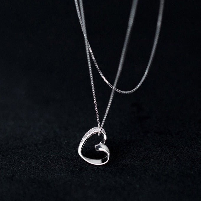 Heart of Silver Necklace - MySilverStandard