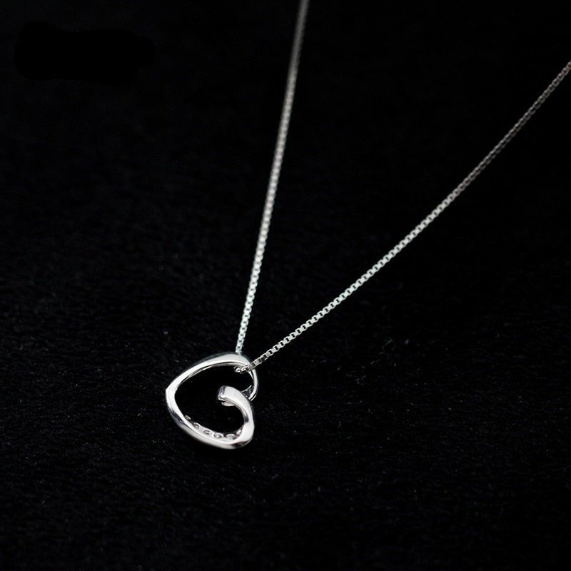 Heart of Silver Necklace - MySilverStandard