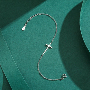 Lucille Cross Bracelet - MySilverStandard