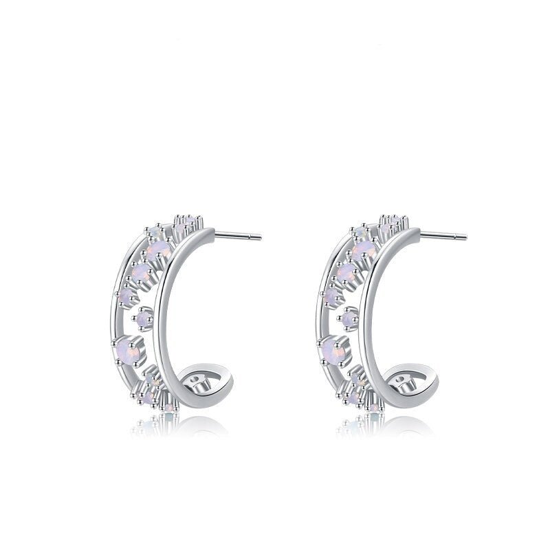Opal Odyssey Earrings - MySilverStandard